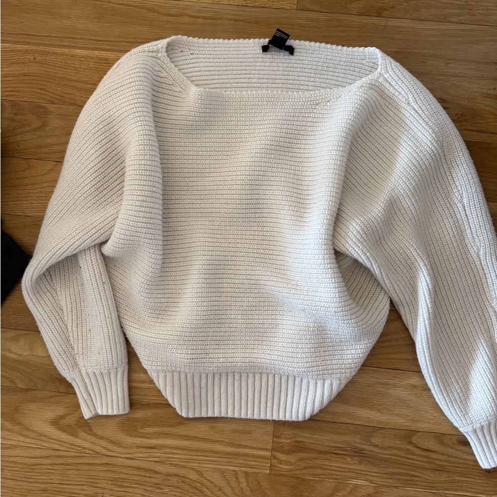 Elegant White Sweater